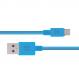 Кабель Promate MicroCord-1 USB-microUSB 2А 1,2 м синій (microcord-1.blue)