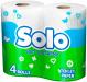 Туалетная бумага туалетная бумага Solo Soft & Strong Ультра двухслойная 4 шт.