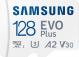 Карта пам'яті Samsung microSDXC 128 ГБ Class 10 (MB-MC128KA/RU) EVO Plus UHS-I + SD адаптер