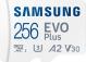 Карта пам'яті Samsung microSDXC 256 ГБ Class 10 (MB-MC256KA/RU) EVO Plus UHS-I + SD адаптер