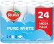 Туалетная бумага Ruta Pure White 24рул 3ш білий трехслойная 24 шт.