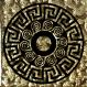 Плитка Grand Kerama Тако стекло Греция золото рифленое 961 6,6x6,6