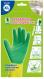Перчатки латексные Green Belt крепкие р. XL 1 пар/уп. зеленые