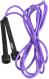Скакалка LiveUp PVC Jump Rope Black-Purple 275 см