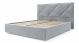 Кровать с подъемным механизмом SOFYNO Кристалл 180x200 см светло-серый