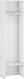 Корпус шкафа Грейд Санта с микролифтом 600х2200х350 мм белый