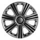 Колпак для колес STAR DТМ Super Silver R13 4 шт. черный/серебряный