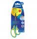 Ножницы детские для правши Griffix Neon Fresh Blue 15 см бирюзовые Pelikan 810241
