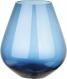 Ваза стеклянная синяя 22х20,3 см Wrzesniak Glassworks