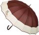 Зонт Susino коричневый с бежевым разноцветный