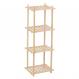 Стеллаж деревянный WoodMood Airy 4 полки 1150x360x300 мм сосна (STR 043632) Стеллаж деревянный WoodMood Airy 4 полки 1150x360x300 мм сосна (STR 043632)