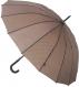 Зонт классический Калейдоскоп, трость, автомат коричневый