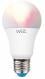 Умная лампа WIZ WiFi Color & White (WZE20026081) 9 Вт A60 разноцветная E27 220 В 2700-6500 К