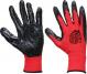 Перчатки Vulkan вампирки черно-красные с покрытием латекс XL (10) 70483
