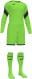 Комплект футбольной формы Joma ZAMORA V GOALKEEPER SET FLUOR GREEN L/S 101477.020 р.2XS зеленый