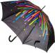 Зонт-трость Susino Rainbow Top 21008 черный с рисунком