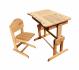 Комплект стіл і стілець ArinWOOD Совеня Upgrade бук 04-031