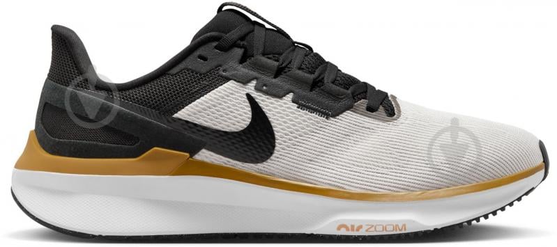 Кроссовки мужские Nike AIR ZOOM STRUCTURE 25 DJ7883-103 р.41 бело-черные - фото 1