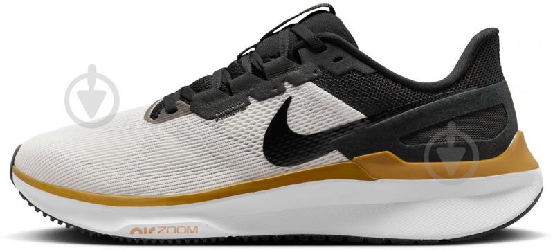 Кроссовки мужские Nike AIR ZOOM STRUCTURE 25 DJ7883-103 р.41 бело-черные - фото 3