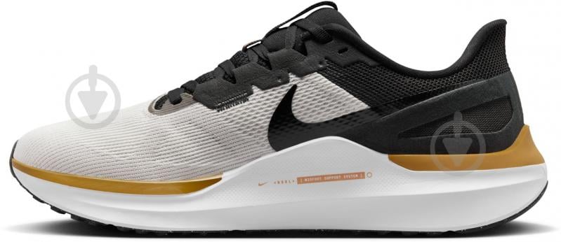 Кроссовки мужские Nike AIR ZOOM STRUCTURE 25 DJ7883-103 р.41 бело-черные - фото 4