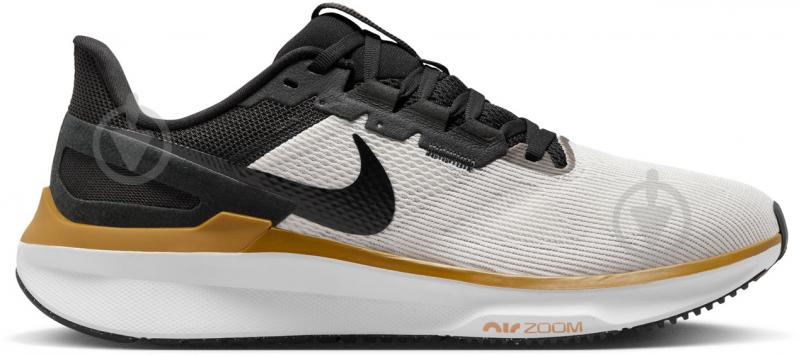 Кросівки чоловічі Nike AIR ZOOM STRUCTURE 25 DJ7883-103 р.44 біло-чорні - фото 1