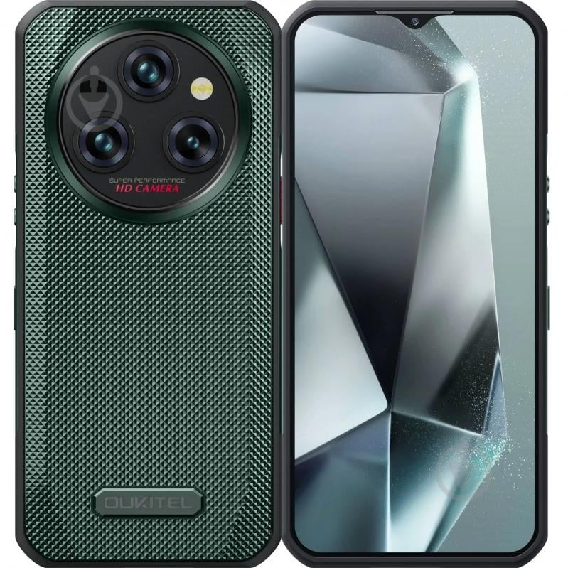 Смартфон Oukitel WP35 8/256GB green (6931940753821) - фото 1 Смартфон Oukitel WP35 8/256GB green (6931940753821) - фото 1
