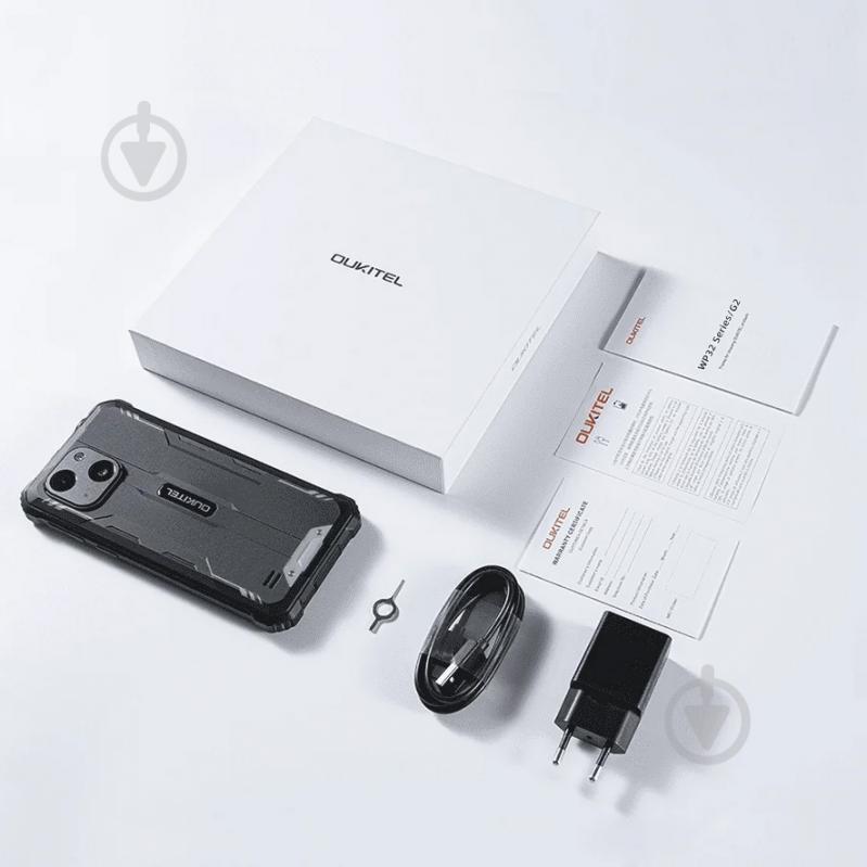 Смартфон Oukitel G2 4/64GB black (6931940757713) - фото 9 Смартфон Oukitel G2 4/64GB black (6931940757713) - фото 9