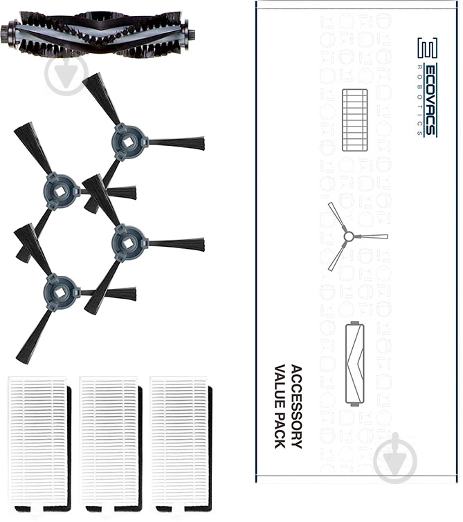 Набор аксессуаров Ecovacs DO3G-KTA Service Kit for Deebot 600/601/605 - фото 1