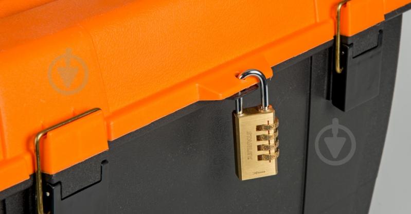 Замок навесной с 4-значным кодом Stanley S742-053 40 мм 81133371401 - фото 2 Замок навесной с 4-значным кодом Stanley S742-053 40 мм 81133371401 - фото 2