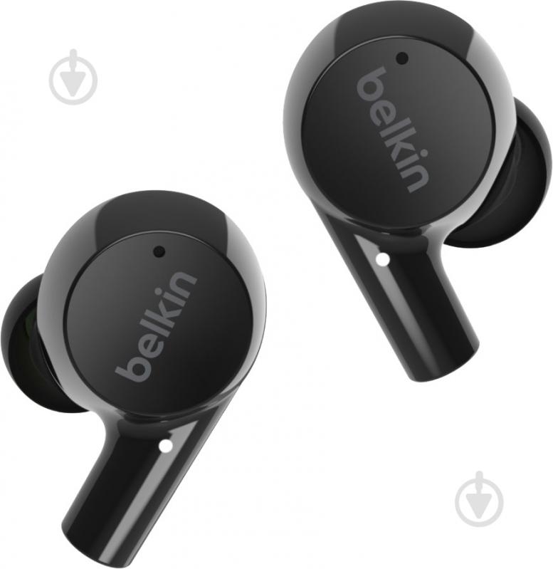 Навушники Belkin Soundform Rise True Wireless black (AUC004BTBK) - фото 1