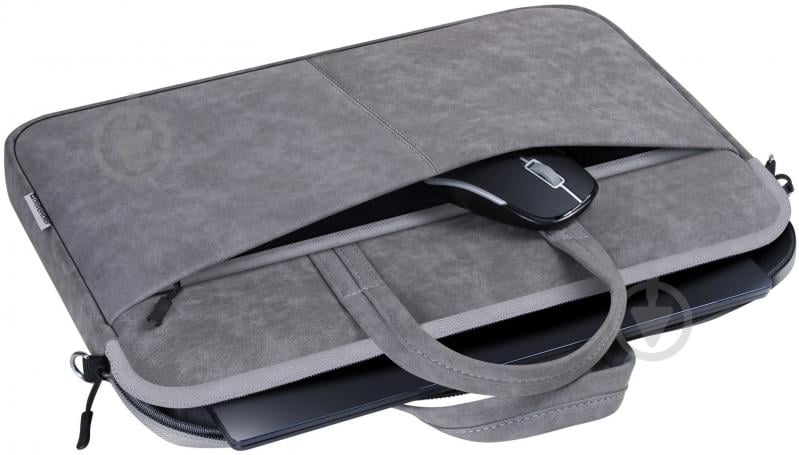 Сумка для ноутбука Defender 15.6" grey (26088) - фото 3