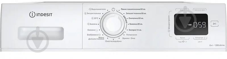 Стиральная машина INDESIT IM 862B MY TIME UA - фото 3