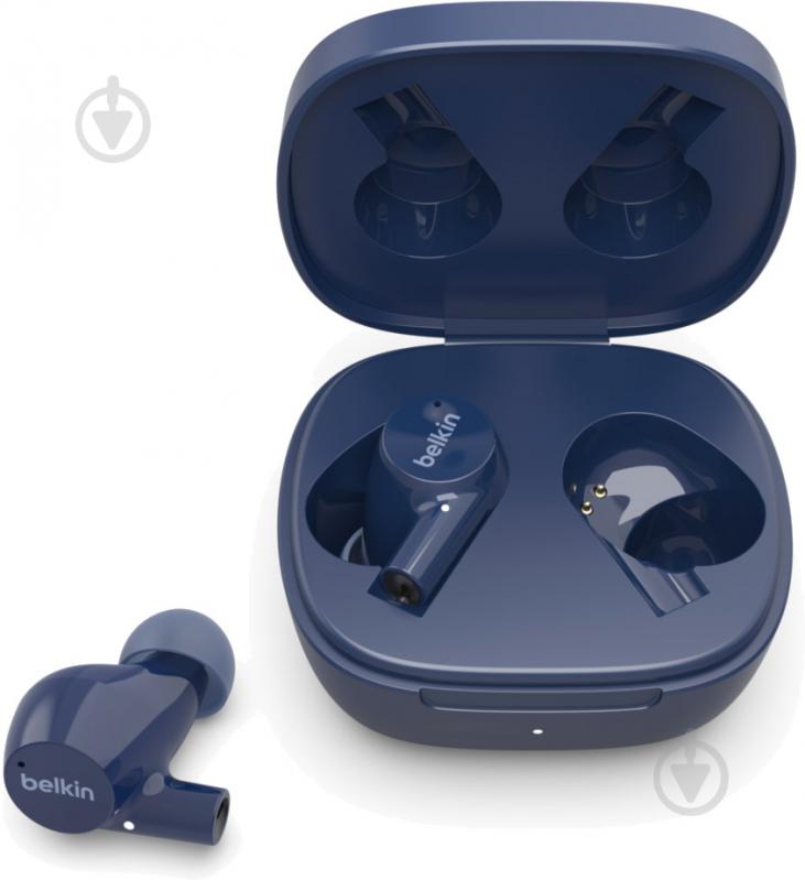 Навушники Belkin Soundform Rise True Wireless blue (AUC004BTBL) - фото 3