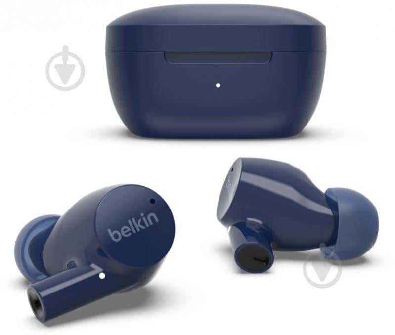 Навушники Belkin Soundform Rise True Wireless blue (AUC004BTBL) - фото 4