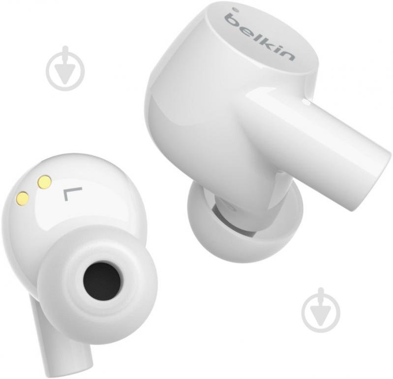 Навушники Belkin Soundform Rise True Wireless white (AUC004BTWH) - фото 2