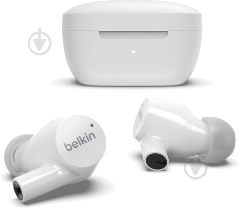 Навушники Belkin Soundform Rise True Wireless white (AUC004BTWH) - фото 4