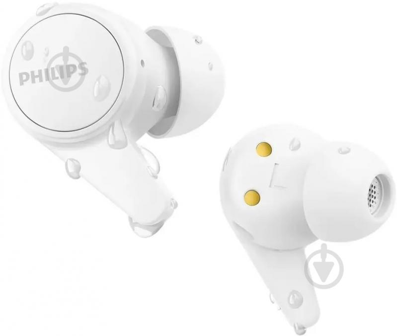 Навушники Philips TAT1207 True Wireless IPX4 white (TAT1207WT/00) - фото 5