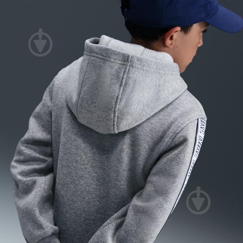 Джемпер Nike K NSW CLUB+ FLC HDY HQ9321-063 р.XL сірий - фото 16