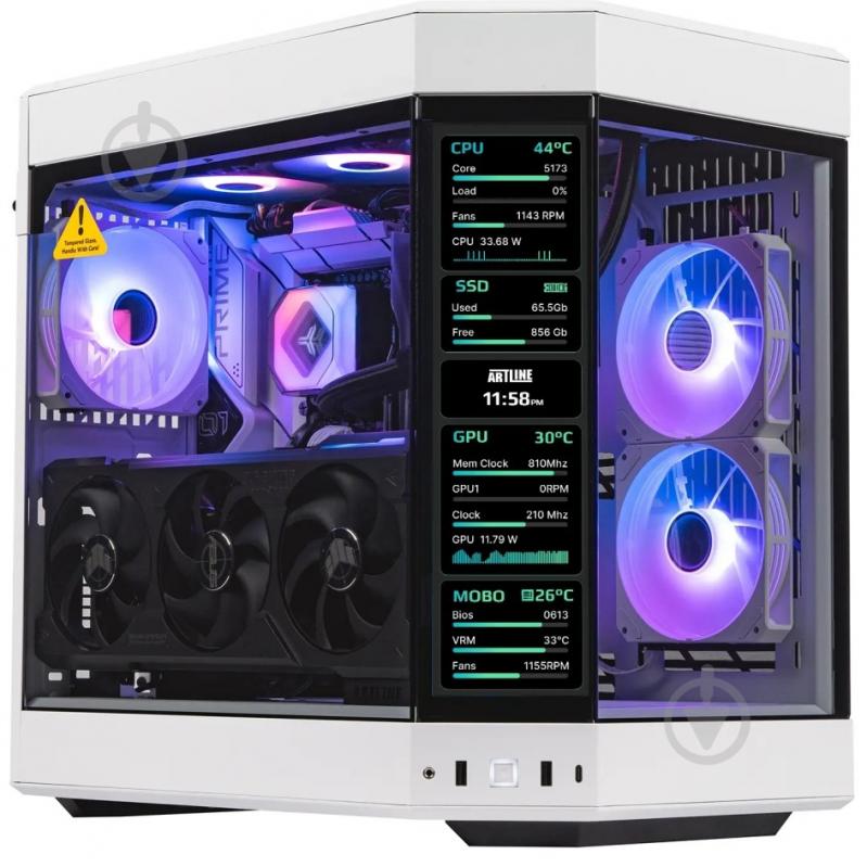 Компьютер Artline Gaming Y60WHITE (Y60Whitev26Win) white - фото 6