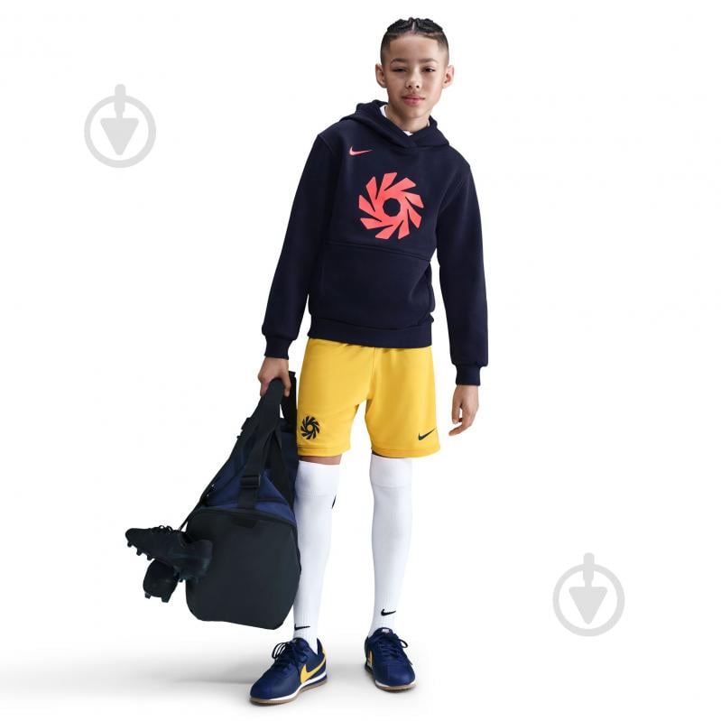 Джемпер Nike EH K NK CLUB FLC HDY -PD HV0221-498 р.XS голубой - фото 2