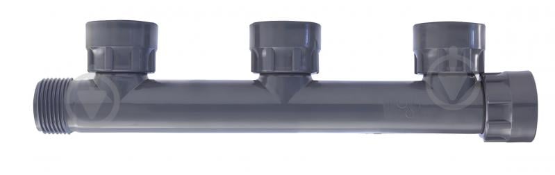 Тройник Rain с накидной гайкой ВР 1" PN 12 3 выхода - фото 1 Тройник Rain с накидной гайкой ВР 1" PN 12 3 выхода - фото 1