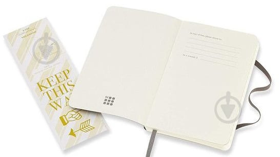 Блокнот Classic 9 х 14 см лінія коричневий (MM710P14) Moleskine - фото 3