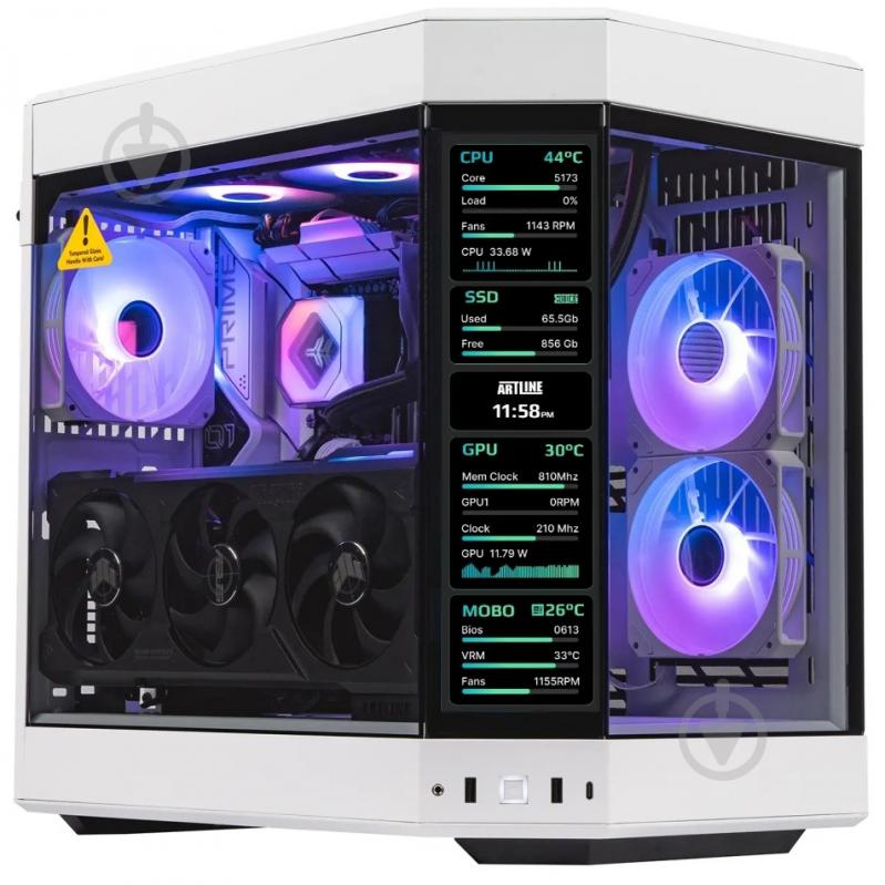 Компьютер Artline Gaming Y60WHITE (Y60Whitev32Win) white - фото 6