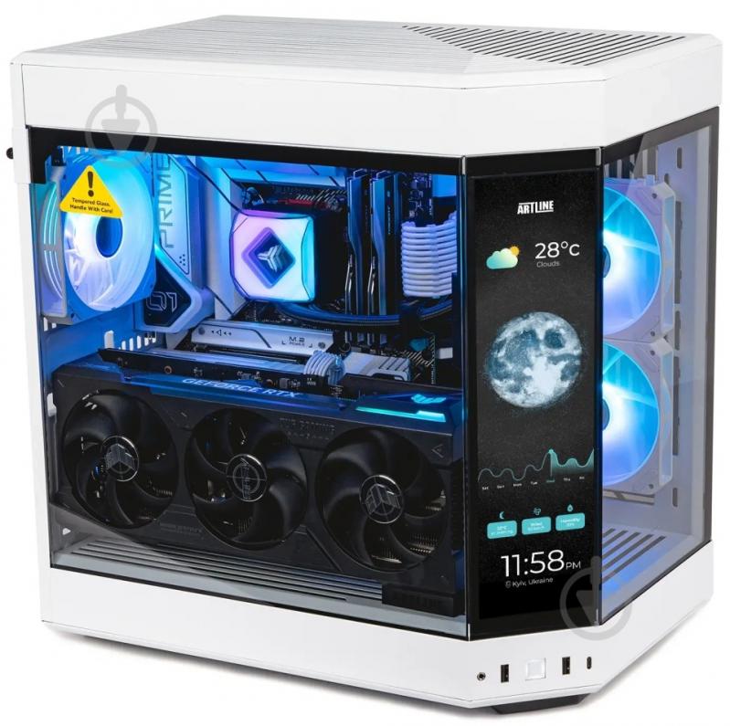 Компьютер Artline Gaming Y60WHITE (Y60Whitev32Win) white - фото 9