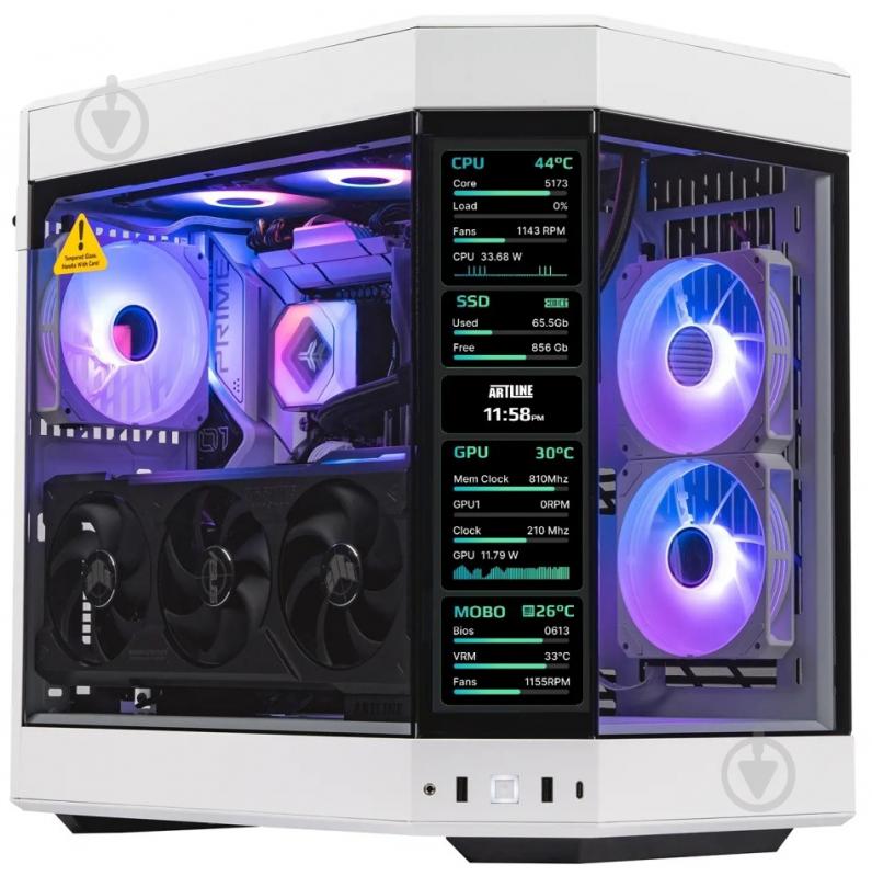 Комп'ютер Artline Gaming Y60WHITE (Y60Whitev33Win) white - фото 6