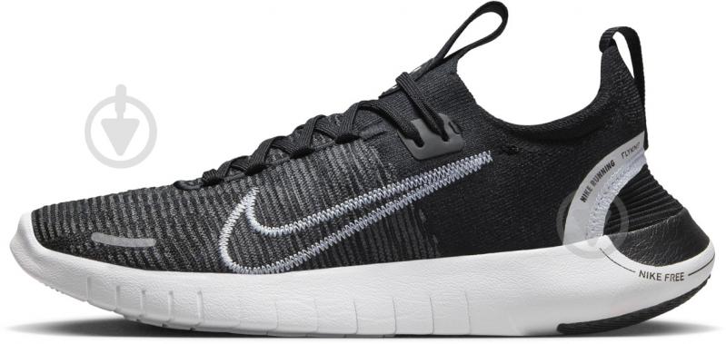 Кроссовки женские демисезонные Nike W FREE RN FK NEXT NATURE DX6482-002 р.37,5 черно-белые - фото 3