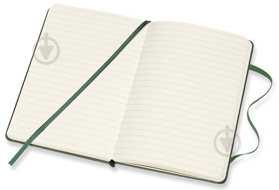 Блокнот Classic 9 х 14 см линия миртовый зеленый (MM710K15) Moleskine - фото 4