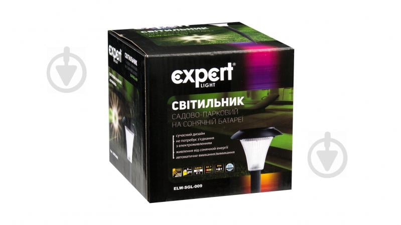 Светильник на солнечной батарее Expert ELW-SGL-009 0,07 Вт черный - фото 3