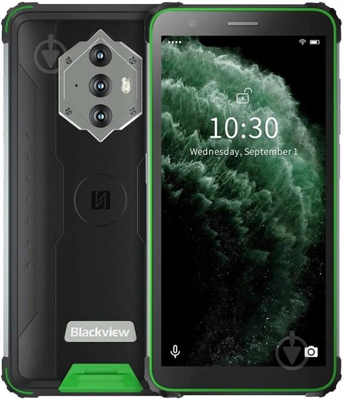 Смартфон Blackview BV6600 4/64GB green (6931548306931) - фото 1