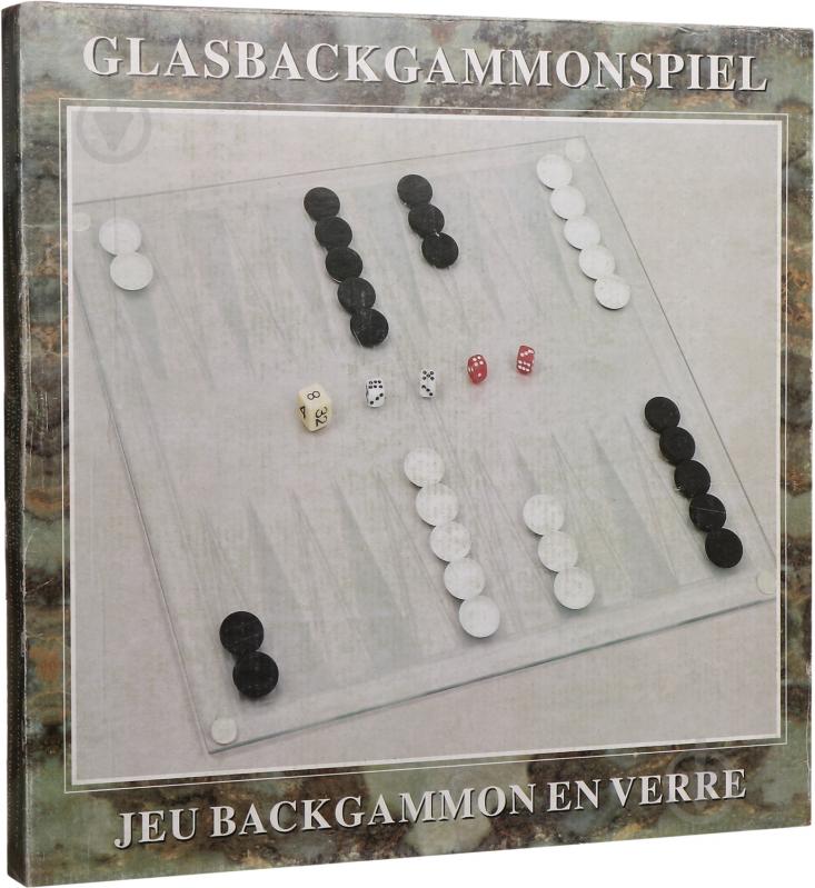 Игровой набор Нарды стеклянные GJ08L - фото 3